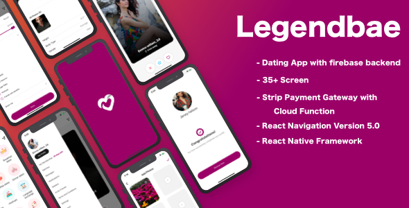 React Native Social Dating App React native Chat &amp; Messaging Mobile App template