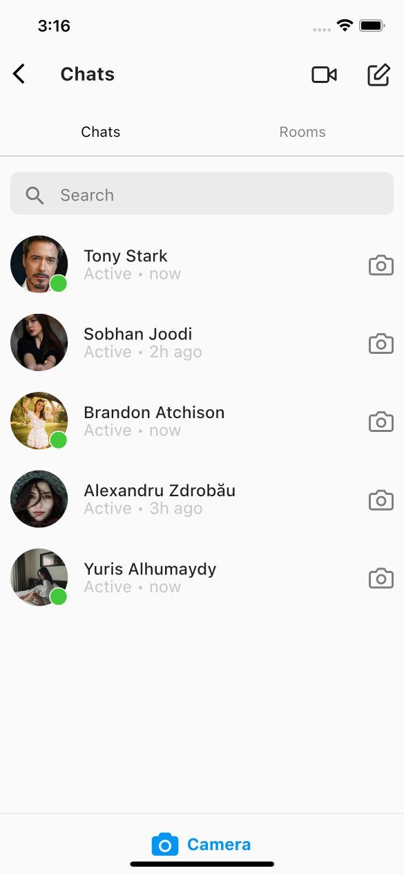 Instagram clone UI kit flutter Flutter Social &amp; Dating Mobile Uikit 2