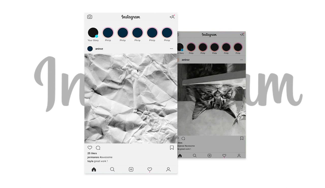 Instagram Post  Social &amp; Dating Design Mockup