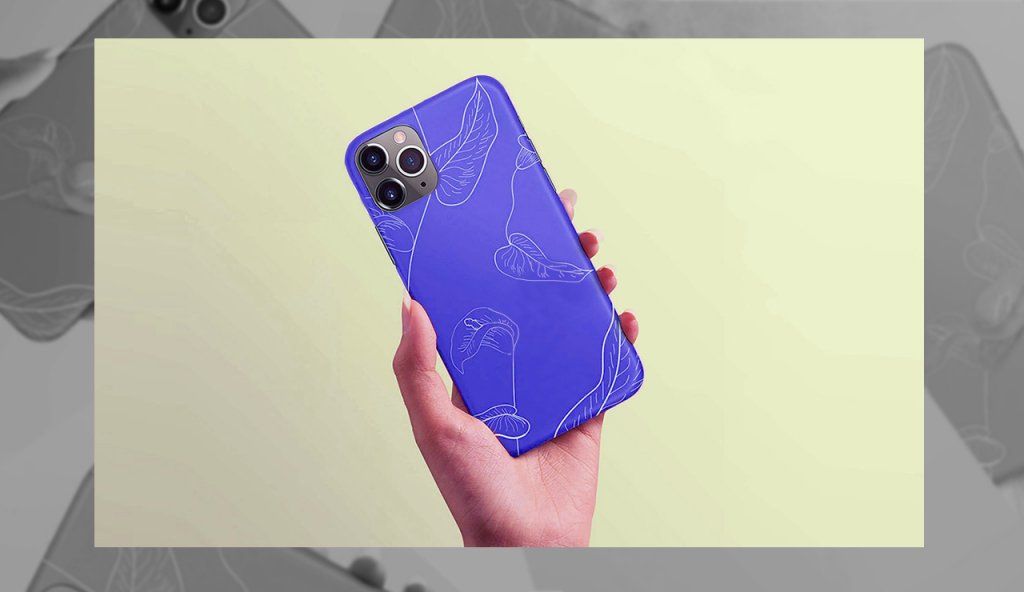 Free iPhone 11 Pro Matt Case Mockup template app