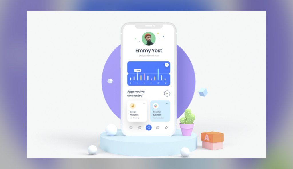 iPhone 12 Clay Mockup Presentation Sketch Resource template app