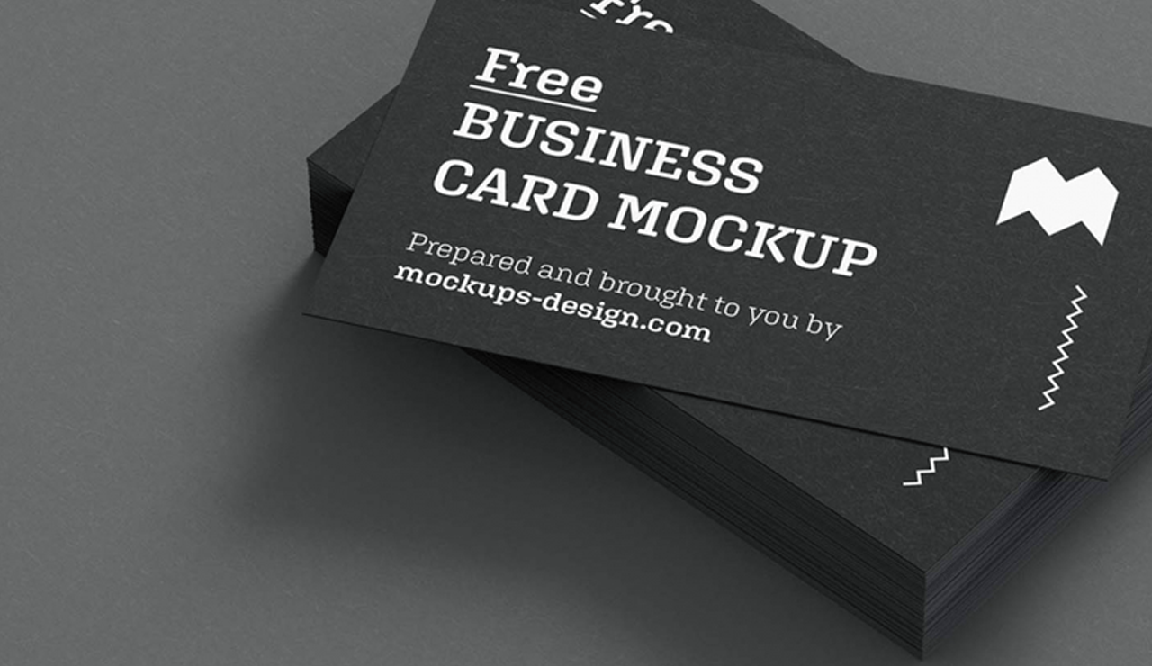 5 Free Business Card Mockup Scenes (PSD)    
