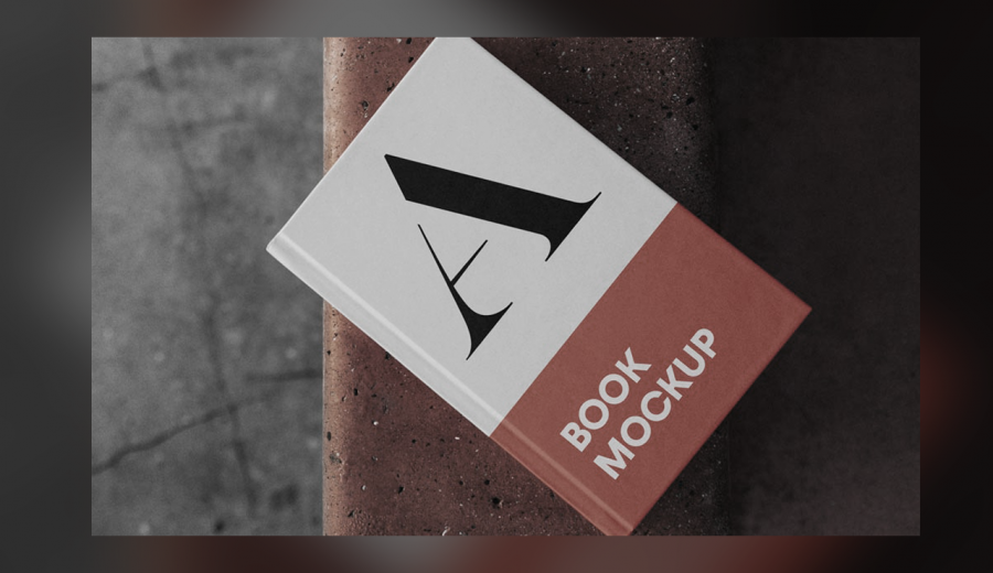 Front Cover Book Mockup