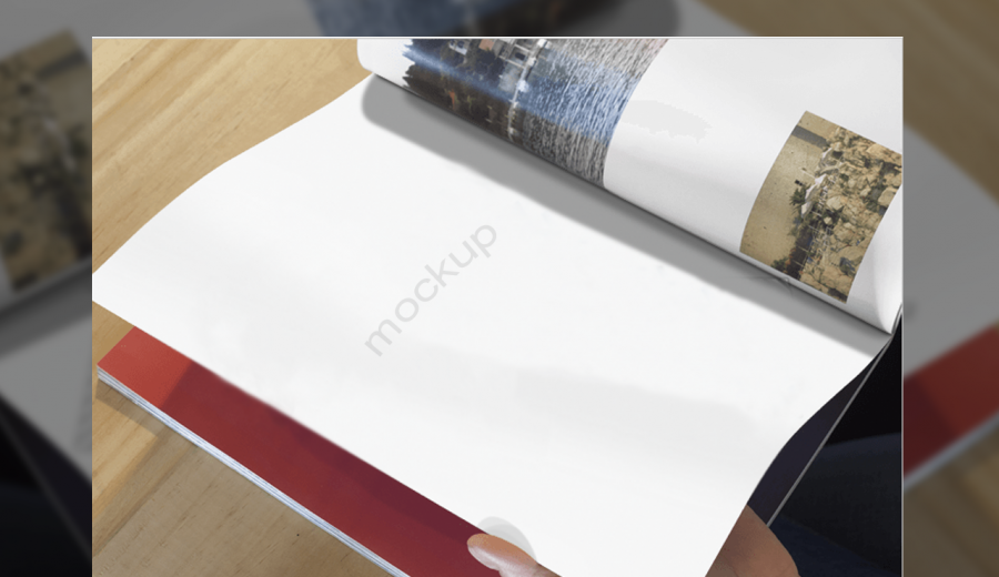 Magazine mockup