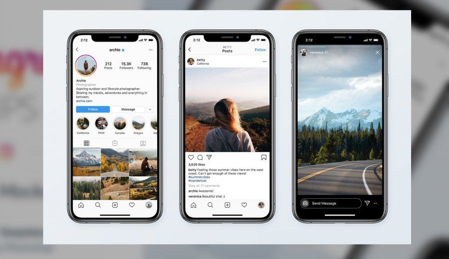 Instagram Mobile Mockups Pack