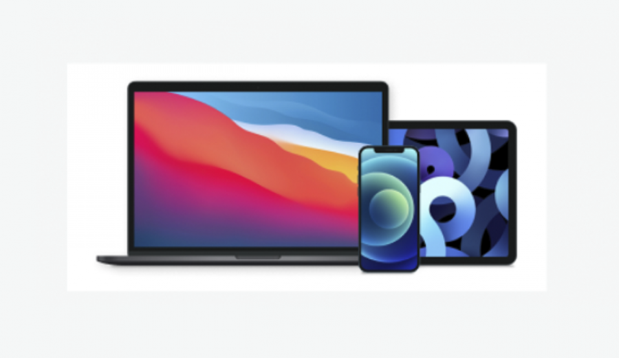 Device Mockups A Macbook, iPhone, ipad