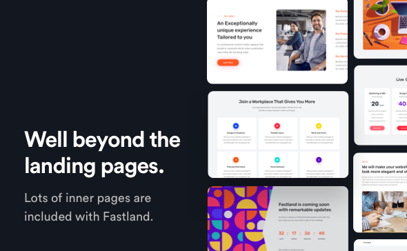 Fastland - React Gatsby JS Landing Page Template - 5