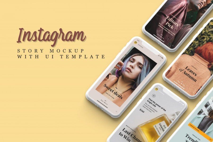 instagram story mockup