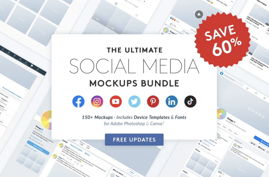 Ultimate Social Media Mockups