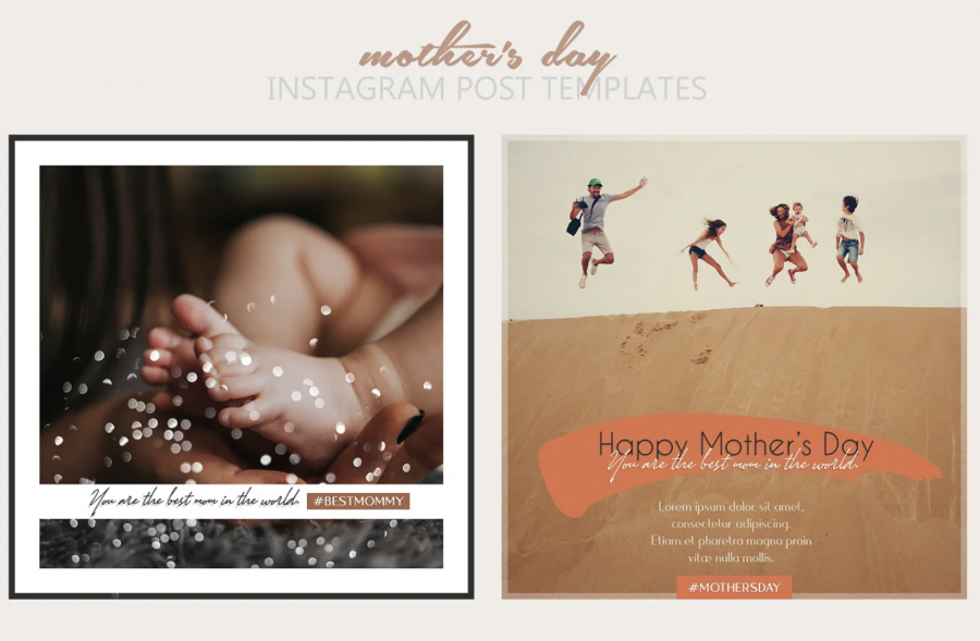 Mother's Day Instagram Templates 