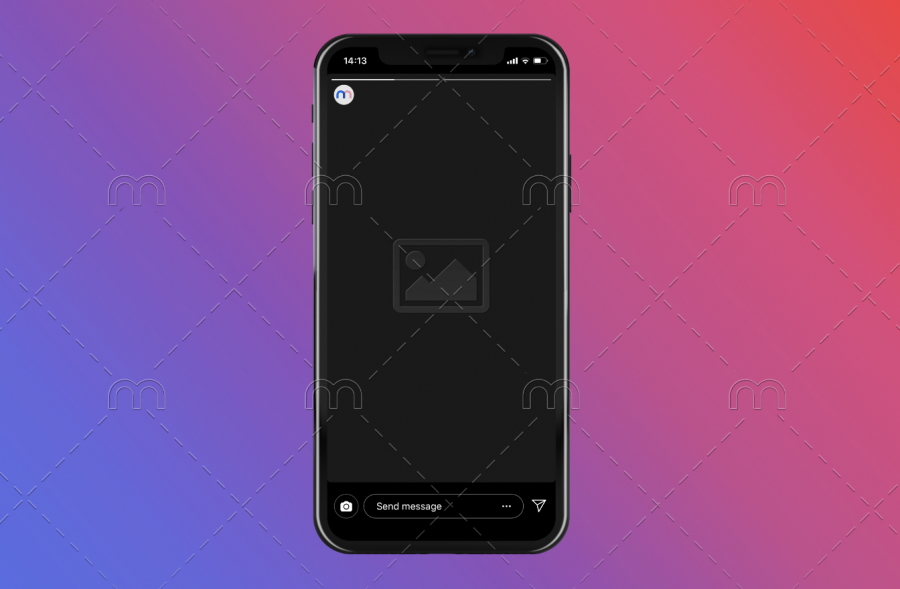 Instagram Story Ad Mockup