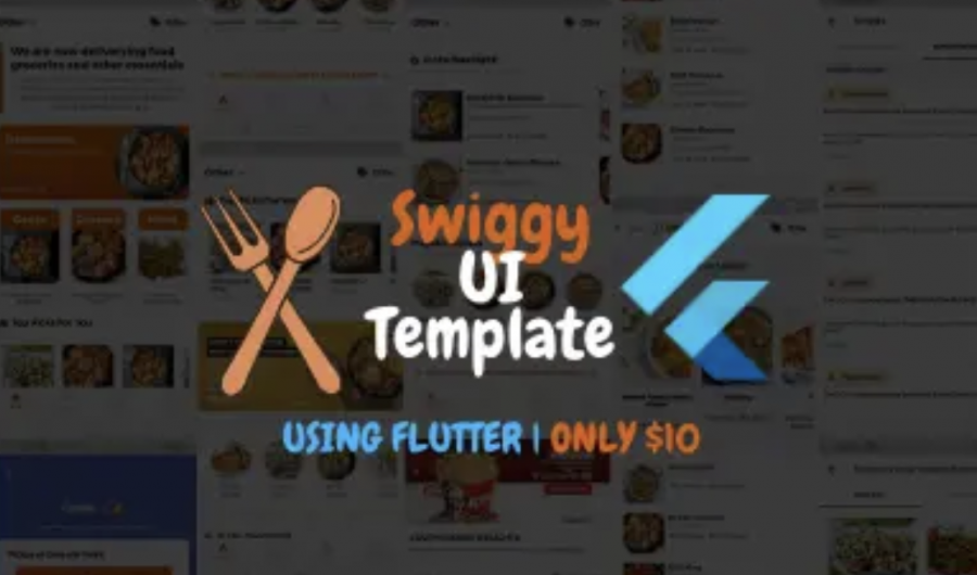 Restaurant App UI KIT Flutter template app
