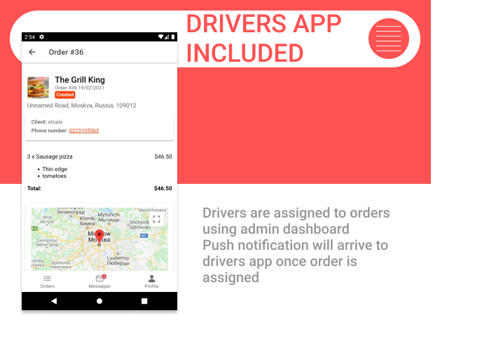 Food delivery full app with backend - Giraffy Delivery v2 - 16