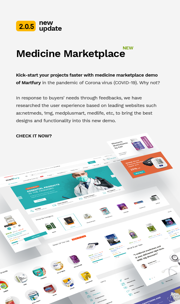 Martfury - Multipurpose Marketplace HTML5 Template with Dashboard