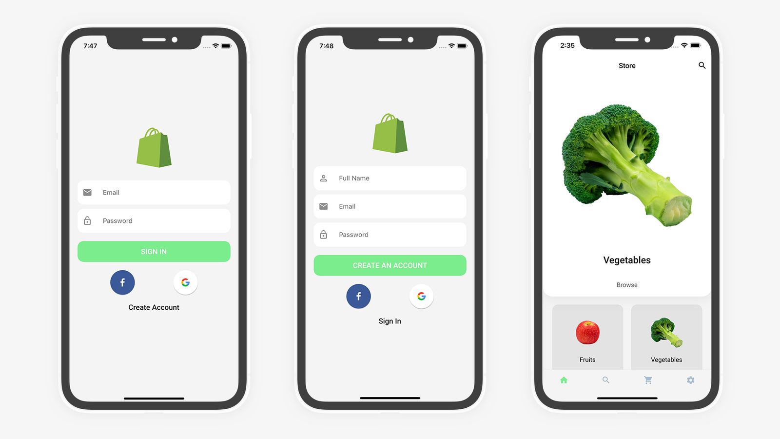 Flutter Grocery: Full Android + iOS eCommerce App (Flutter 2.0 Supported) - 17