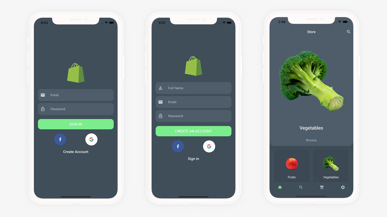Flutter Grocery: Full Android + iOS eCommerce App (Flutter 2.0 Supported) - 18