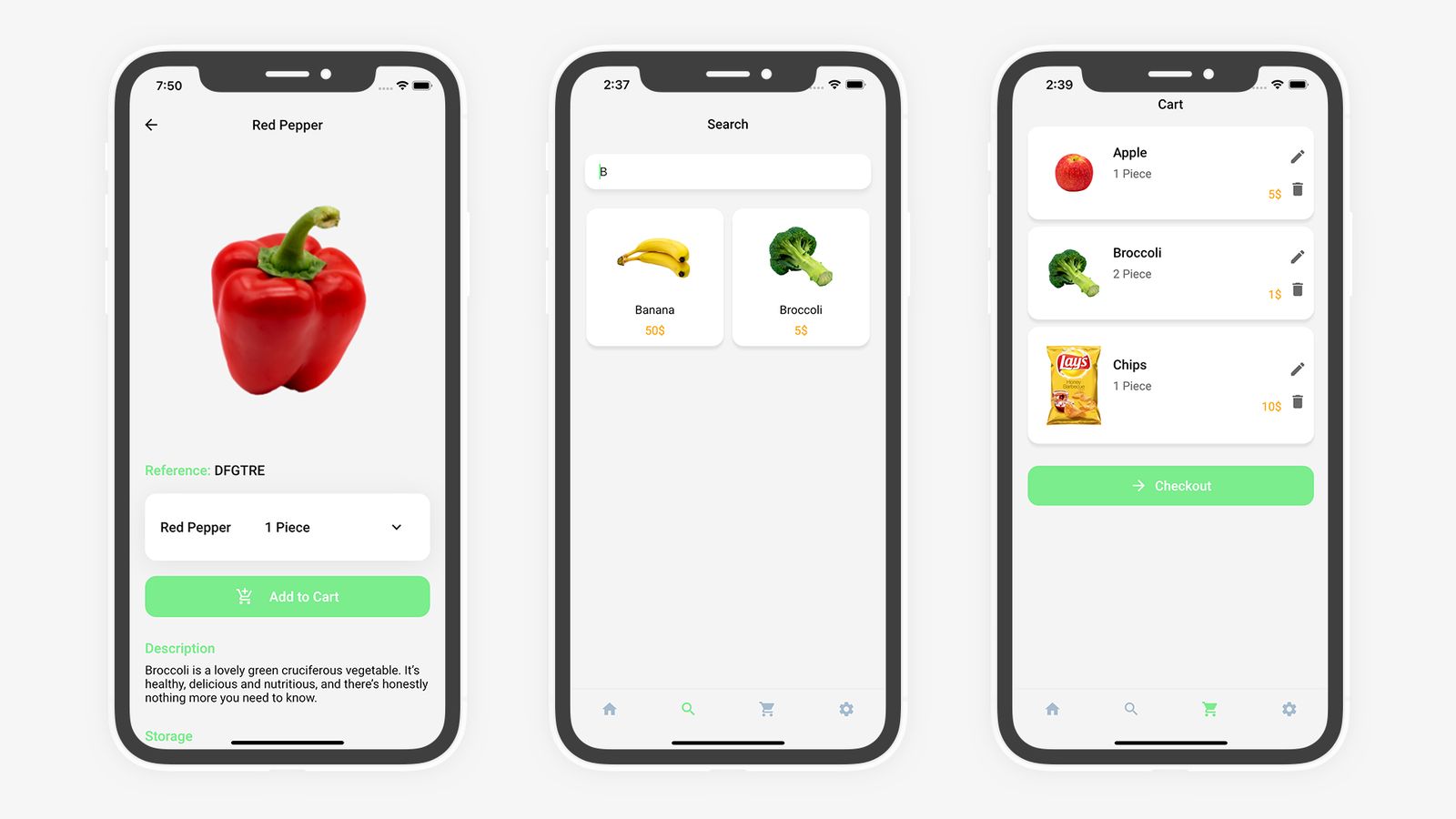 Flutter Grocery: Full Android + iOS eCommerce App (Flutter 2.0 Supported) - 19