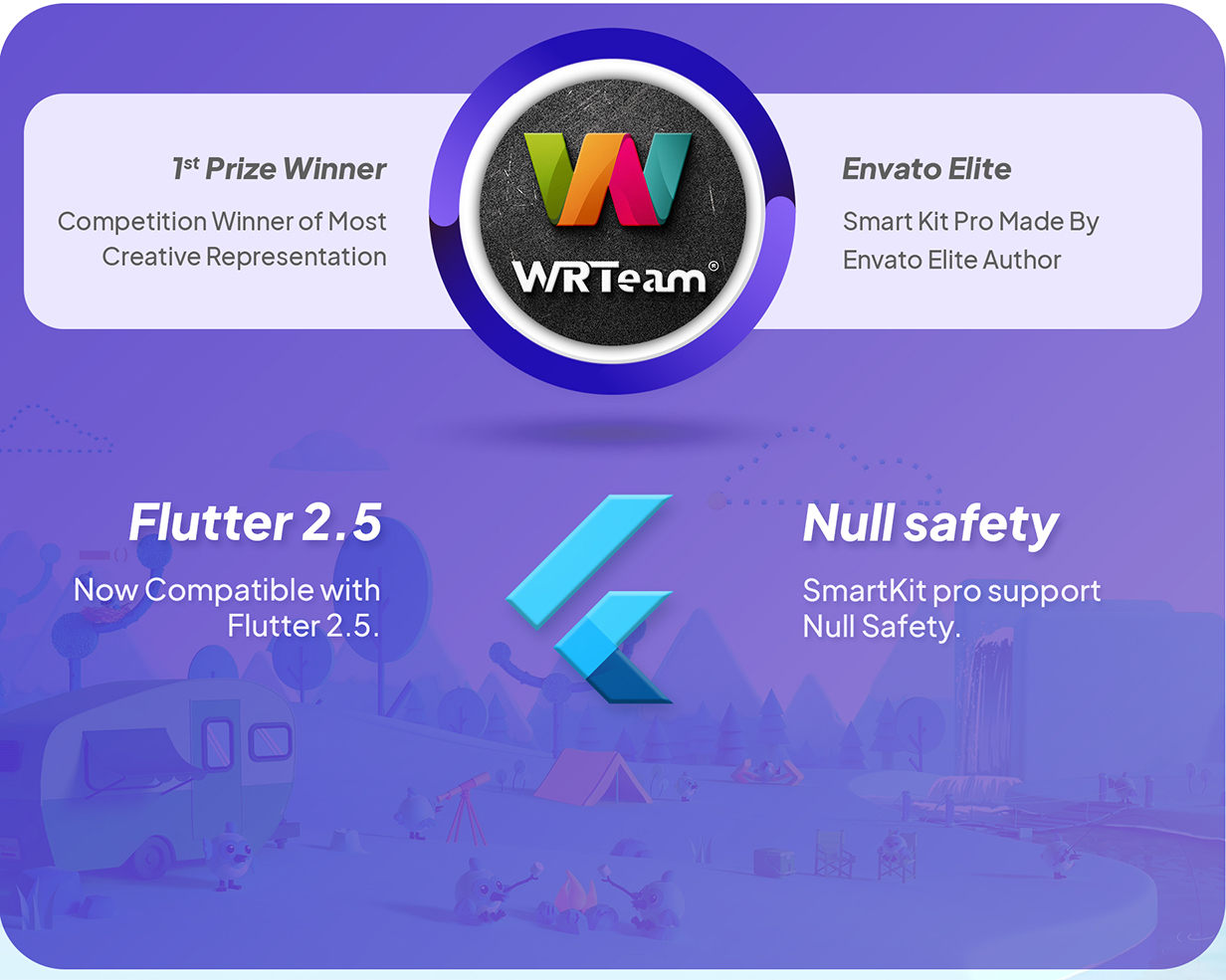 SmartKit Pro – Flutter UI Kit - 1