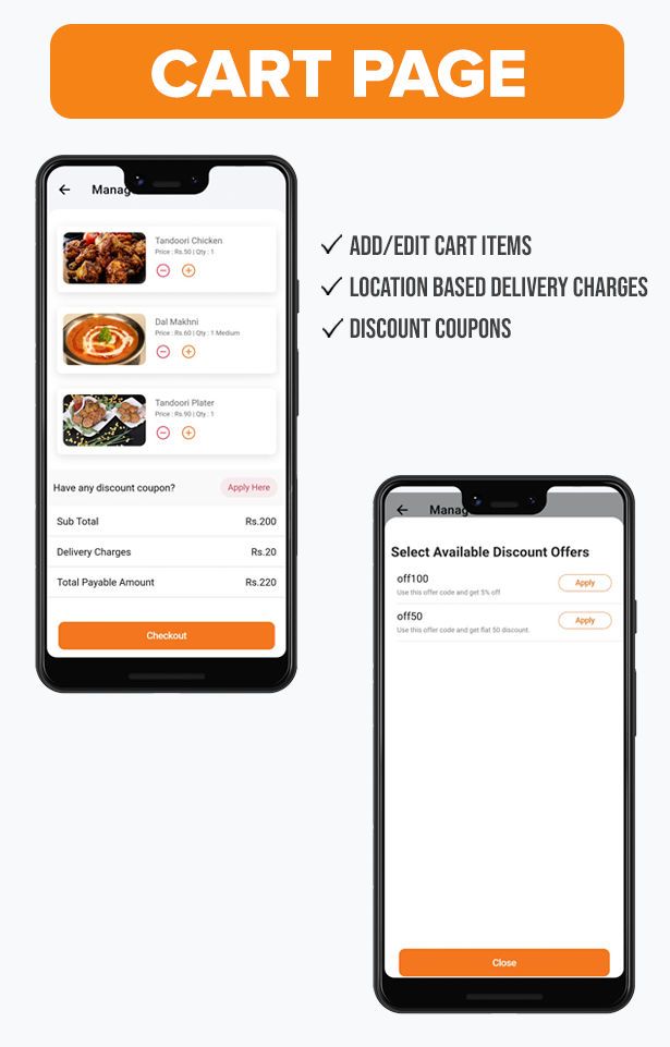 Food Delivery App + POS System + WhatsApp Ordering - Complete SaaS Solution (ionic 5 & Laravel) - 9