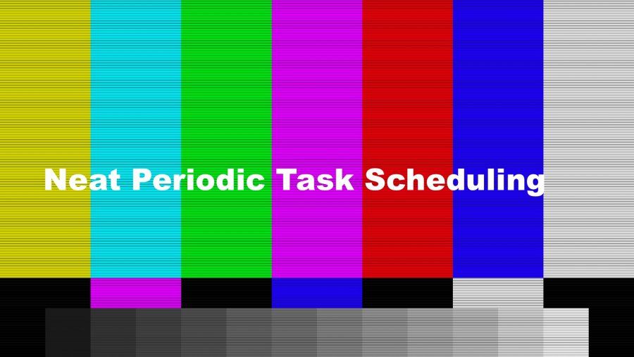 Neat Periodic Task Scheduling best library 