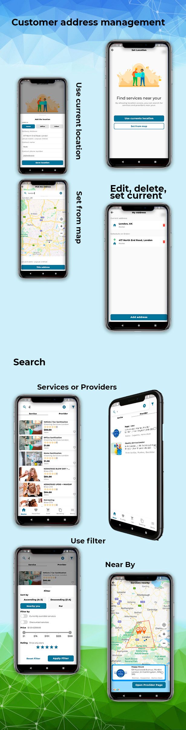 On Demand Service Solution | 4 Apps | Customer+Provider+Admin Panel+WebSite | Flutter (iOS+Android) - 2