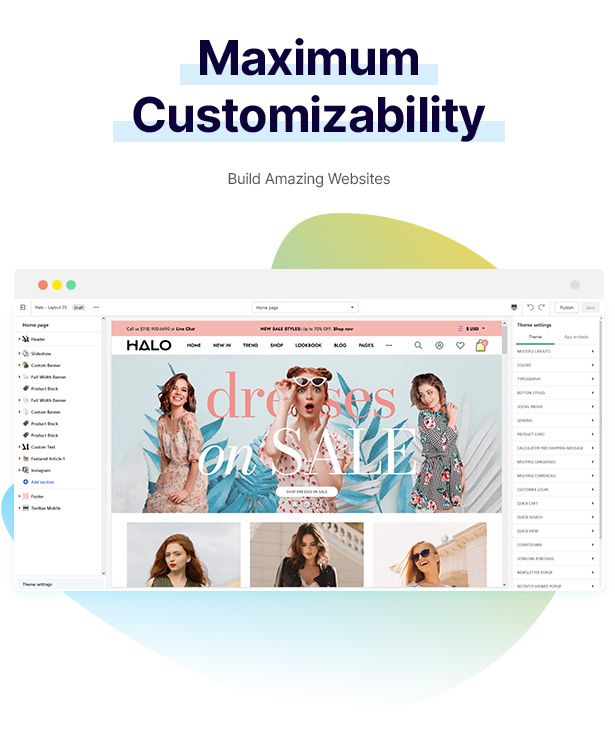 HALO Shopify Theme OS 2.0