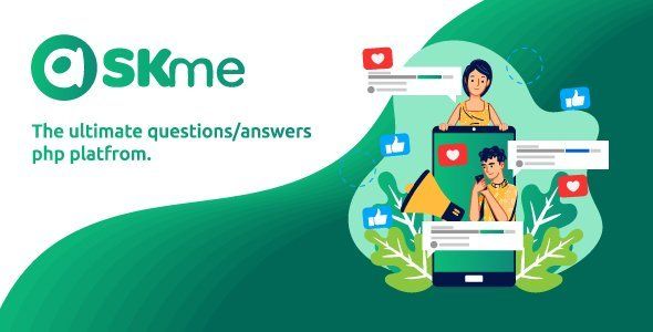 AskMe - The Ultimate PHP Questions &amp; Answers Social Network Platform Android Social &amp; Dating Mobile App template