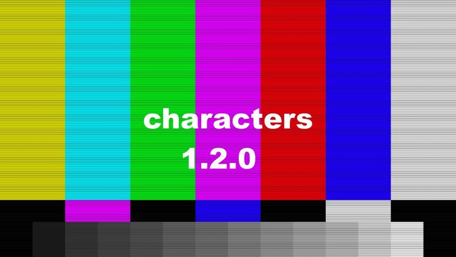 characters 1.2.0 