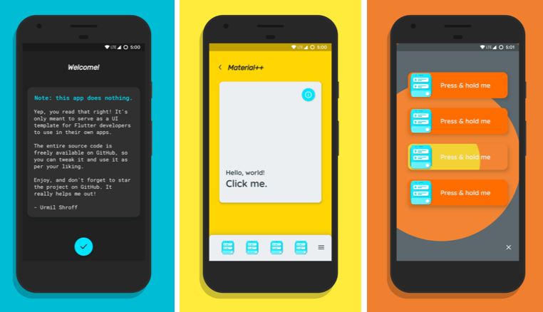 TOP 40 Free Flutter Templates 2023 - code.market