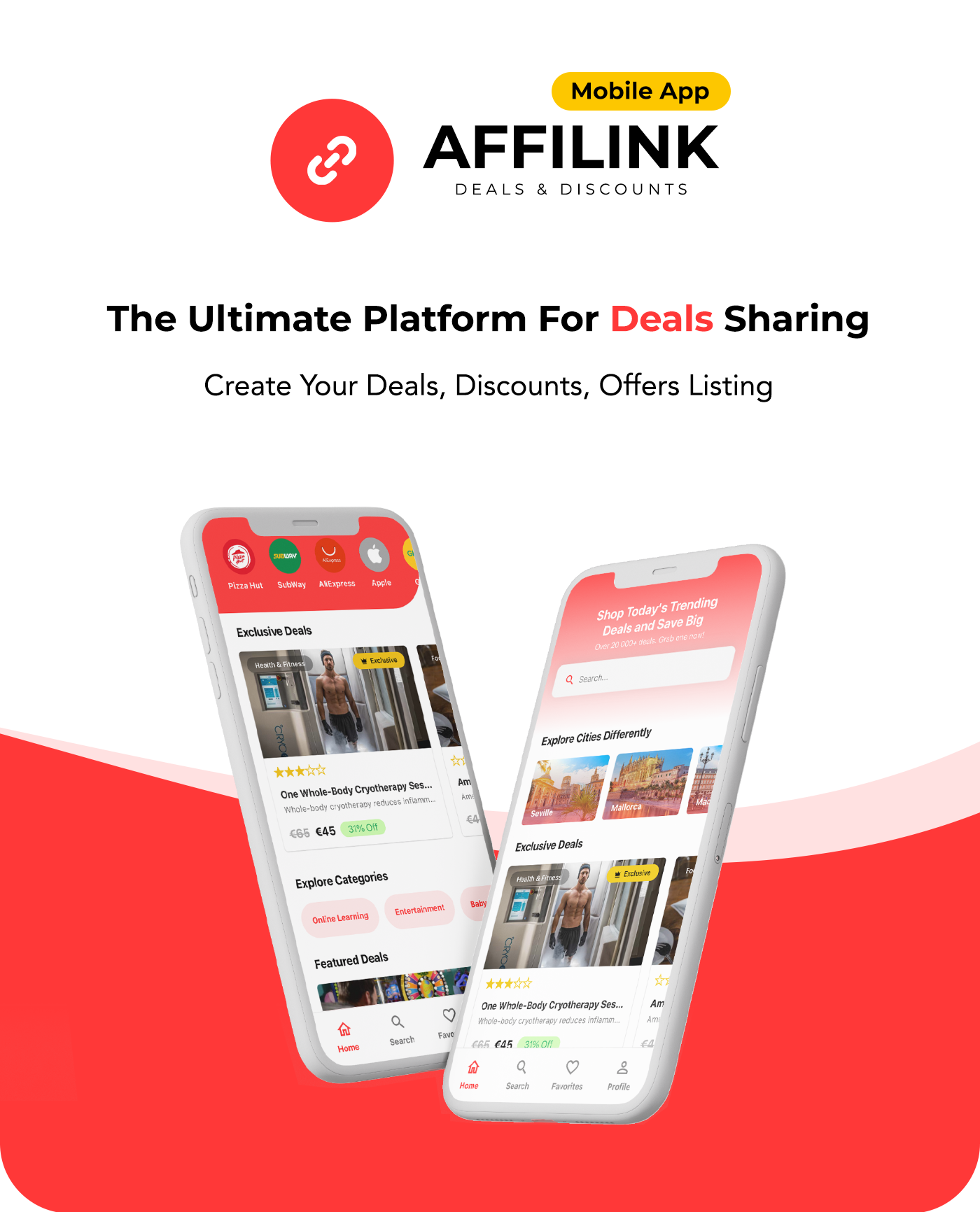 AffiLink Mobile - Affiliate Link Sharing Platform - 2