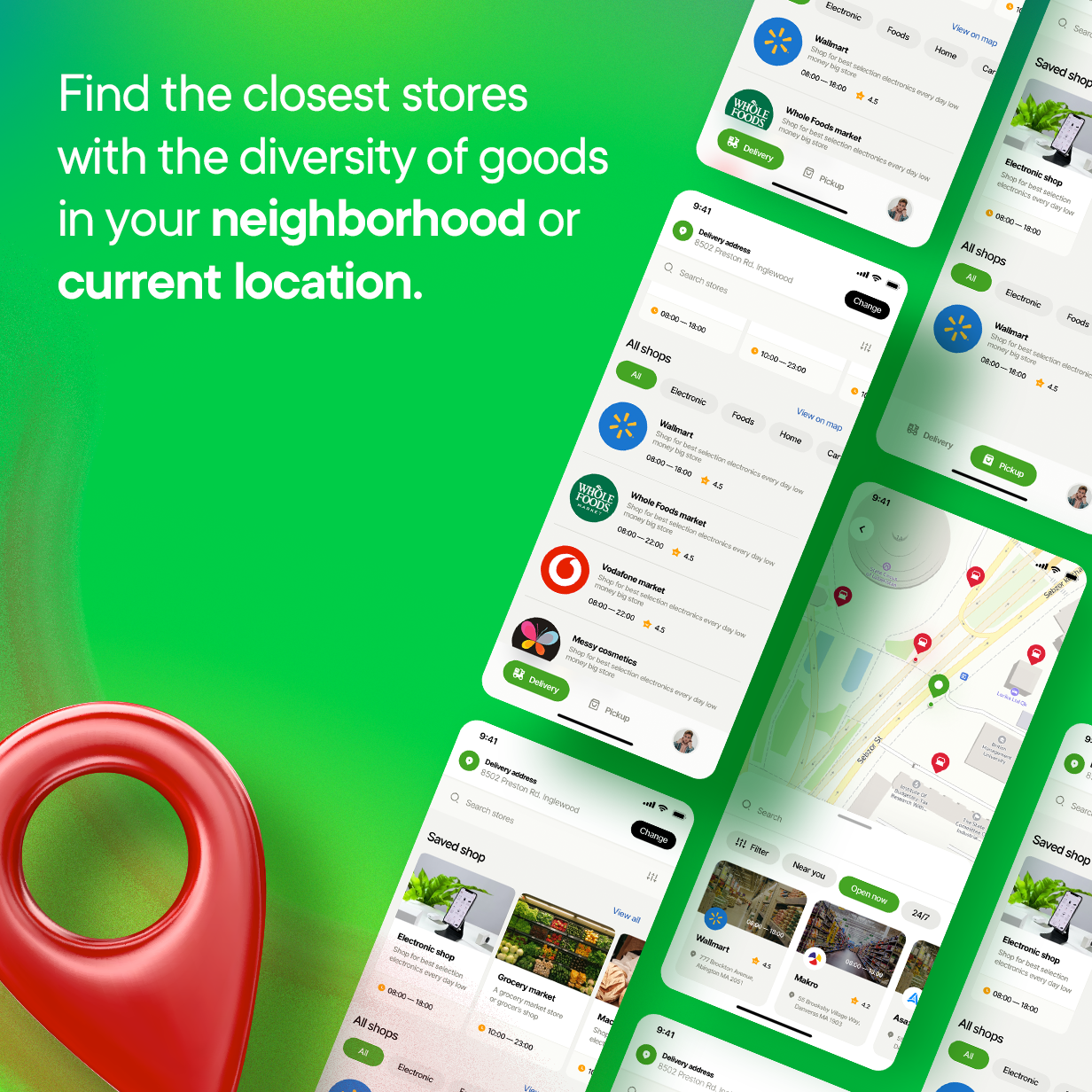  Sundaymart multi-shop app with admin panel