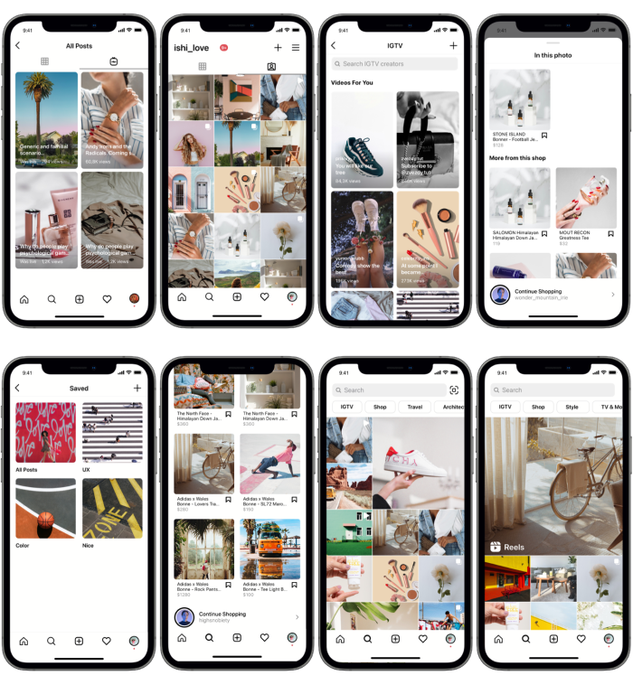 Instagram mockup template