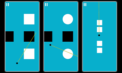 Aim (Hyper Casual Unity Game With Admob) - Drag the finger on the screen to aim, release the finger to shoot the ball.Try to ricochet the ball off the obstacles in a way that will clear the level.  Developer Tools Mobile Library
