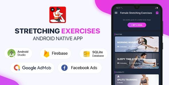 Female Stretching Exercises - Android (Kotlin)