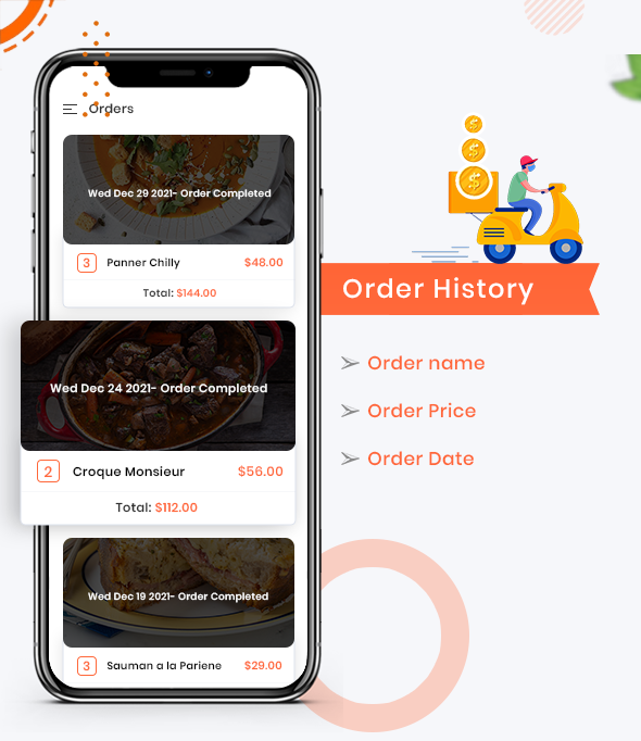 Foodie | UberEats Clone | Food Delivery App | Multiple Restaurant Food Delivery Flutter App - 15