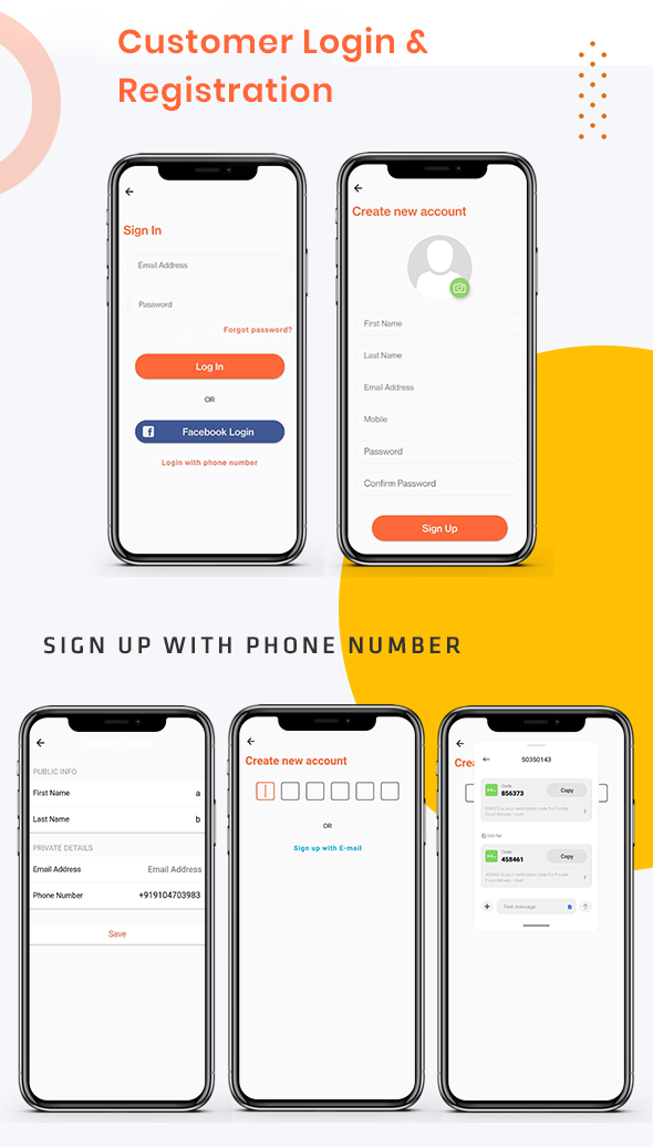Foodie | UberEats Clone | Food Delivery App | Multiple Restaurant Food Delivery Flutter App - 16