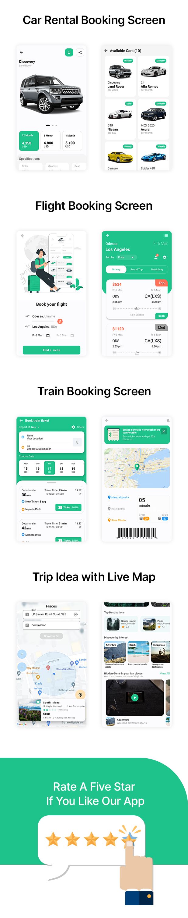 Flutter Travel App Template - Flutter UI Kit - 7