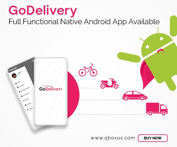 GoDelivery - Delivery Management System Flutter App - 1