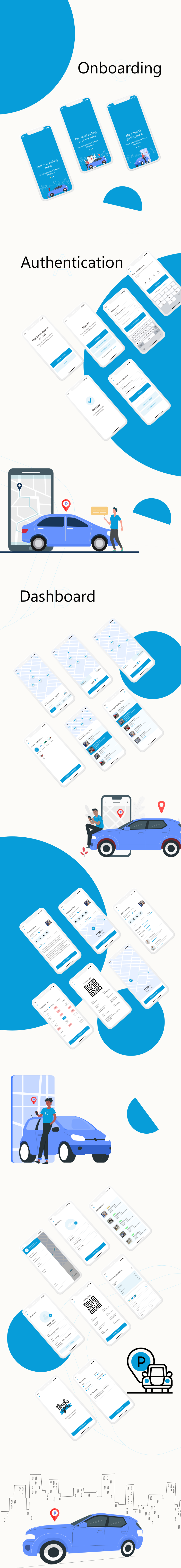 Parkline - Biggest Smart Parking Finder Flutter Full App UI Kit - 2