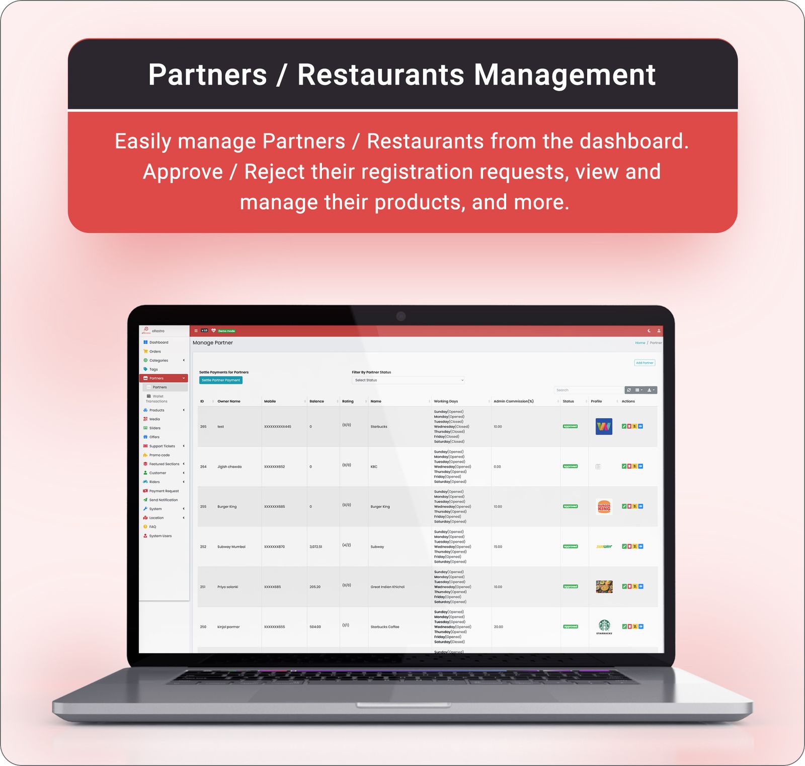eRestro - Flutter Multi Restaurant & Vendor Marketplace - Food Ordering App for Hyperlocal Business - 35