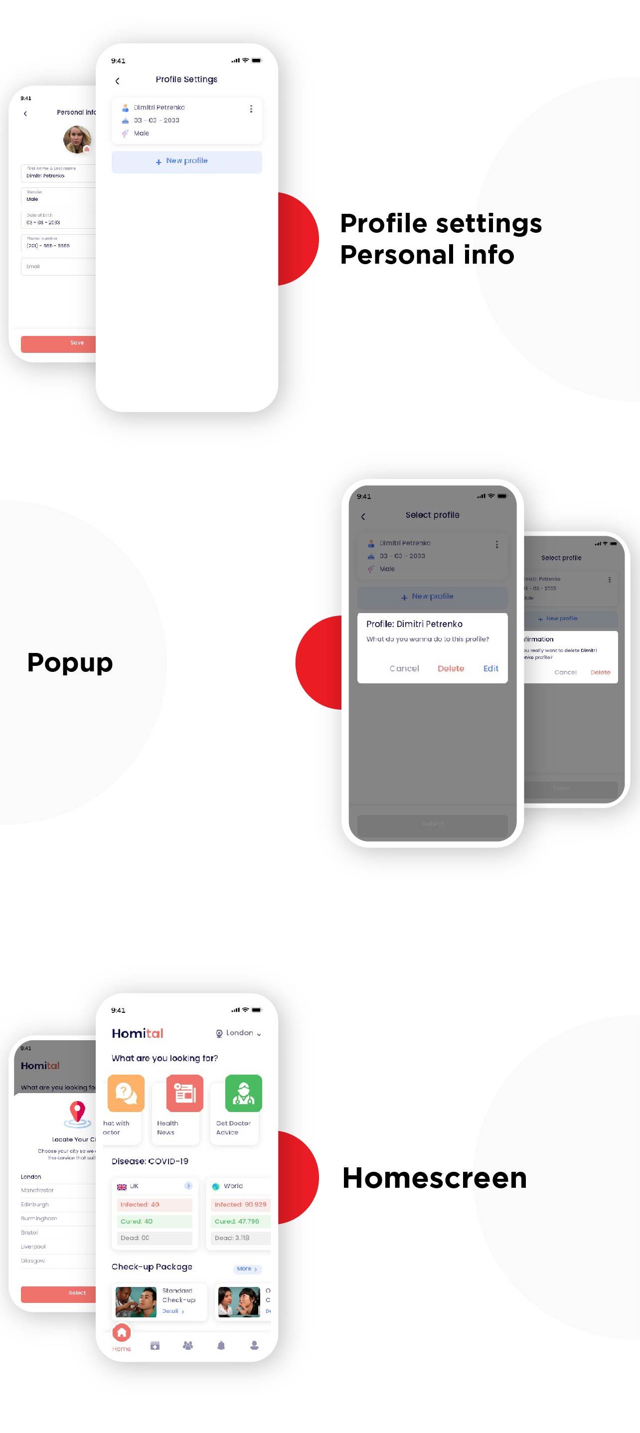 Medical Telemedicine Flutter App UIKIT - 2