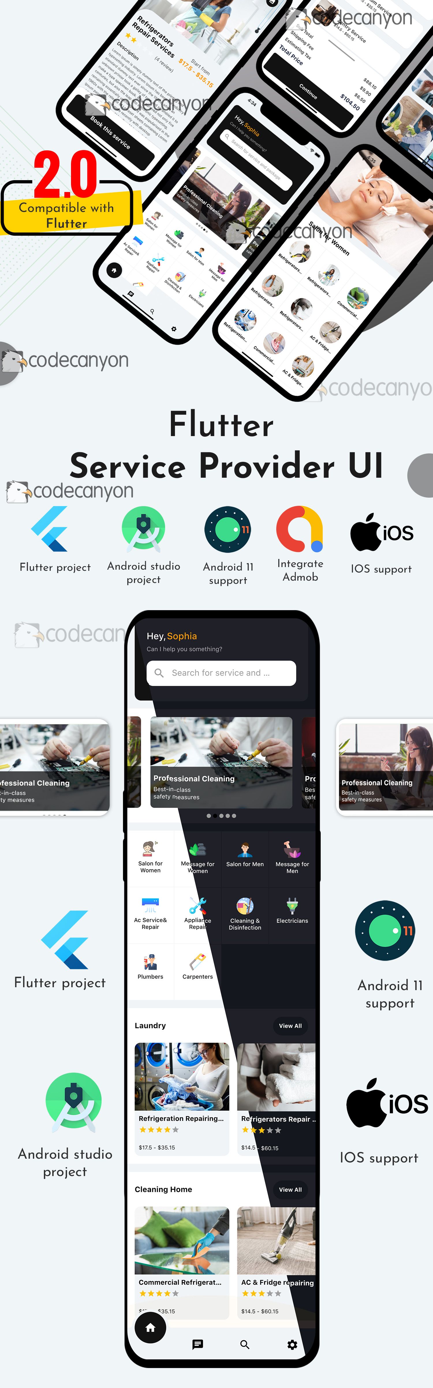 Professional Service Provider | Service Finder App | Service Booking | UI Kit Template - 5