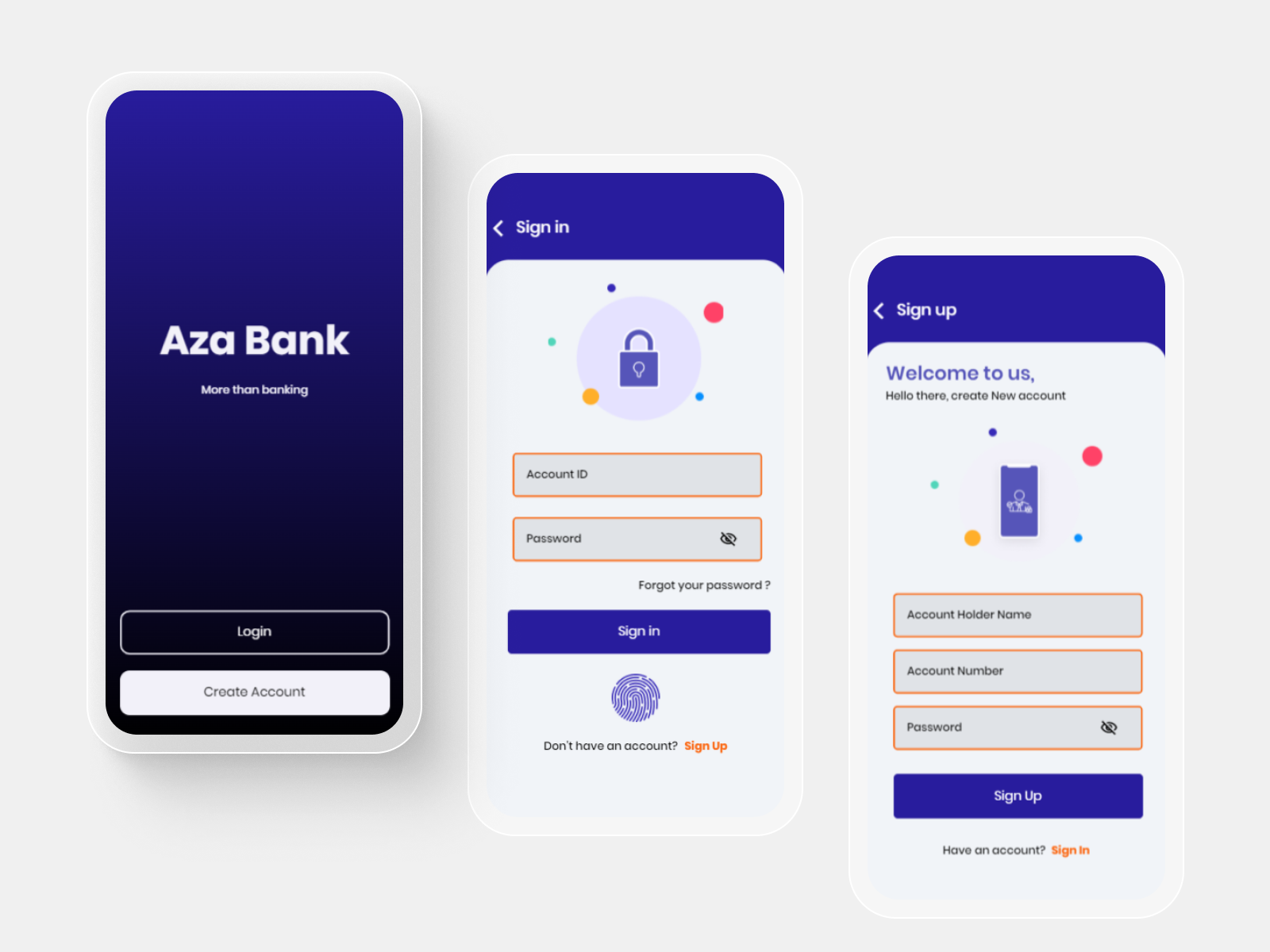 Aza Bank | Banking & Finance App Flutter Template UI Kit