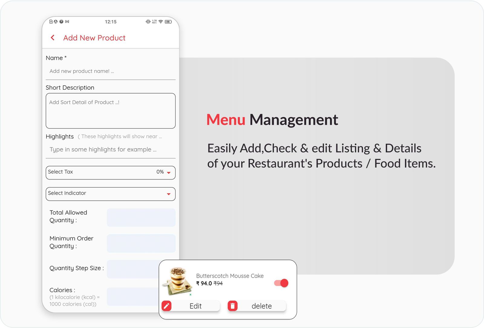 eRestro - Flutter Partner & Rider App for Multi Restaurant & Vendor - Food Ordering System - 15