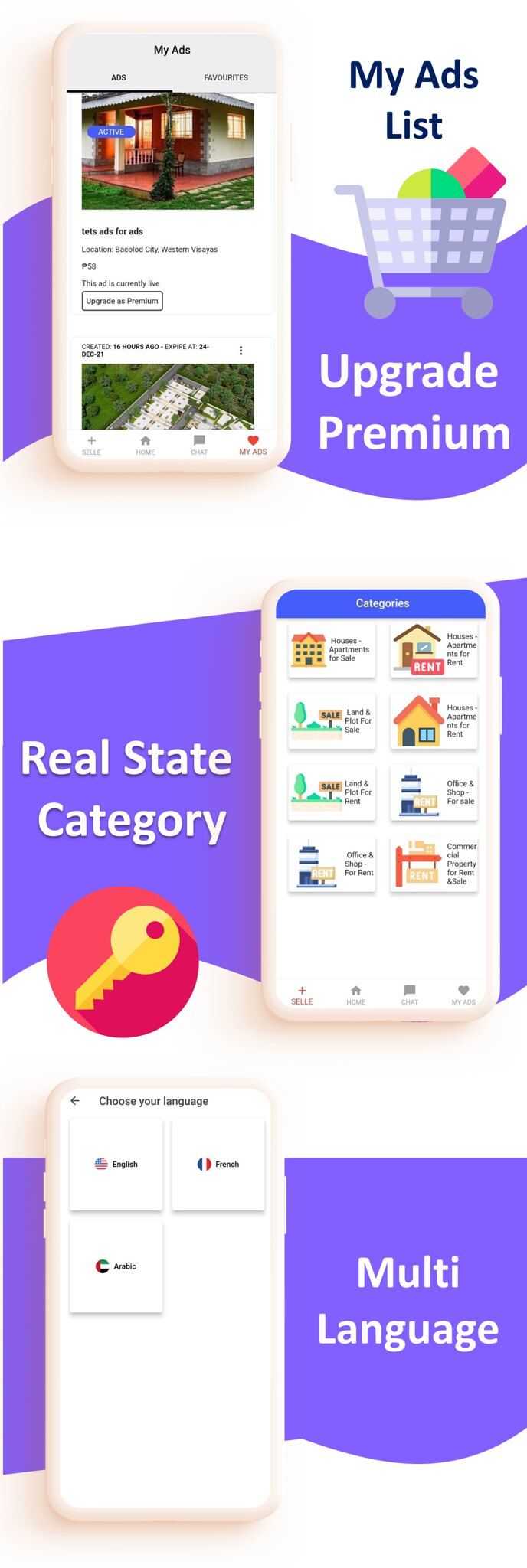 eReal State APP | Buy & Sell Real State Properties | Live Chat | Multi Login | Multi Payment Gateway - 6