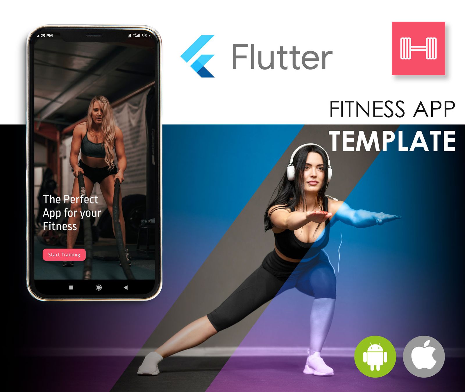 Flutter Fitness App Template - 3