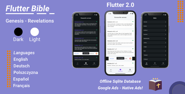 Flutter Bible - (Flutter 2.0) Flutter  Mobile Uikit