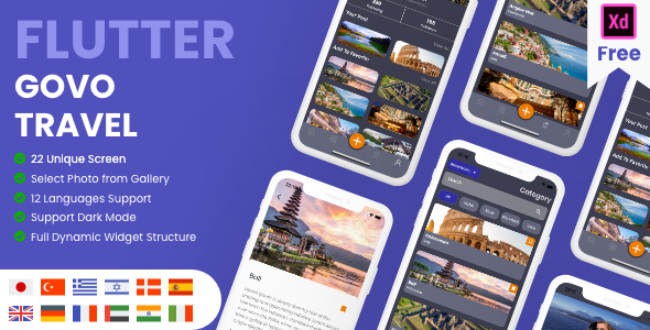 Flutter Travel App Flutter Flutter Travel Booking &amp; Rent Mobile Uikit