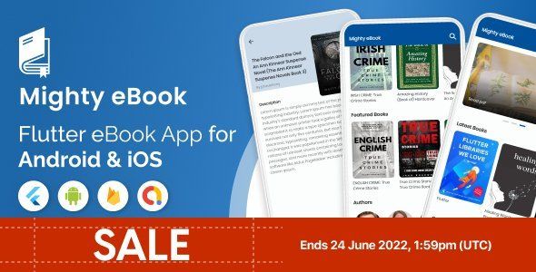 Ebook Reader app for Android and iOS