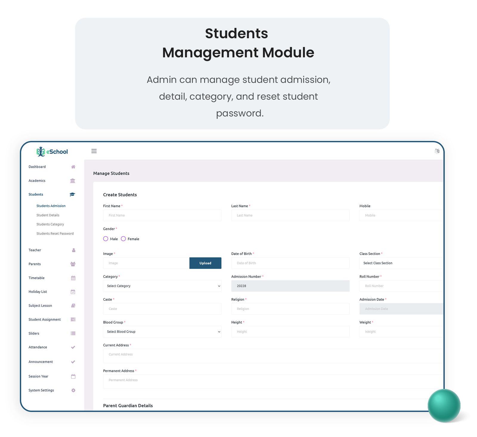 eSchool - Virtual School Management System Flutter App with Laravel Admin Panel - 20